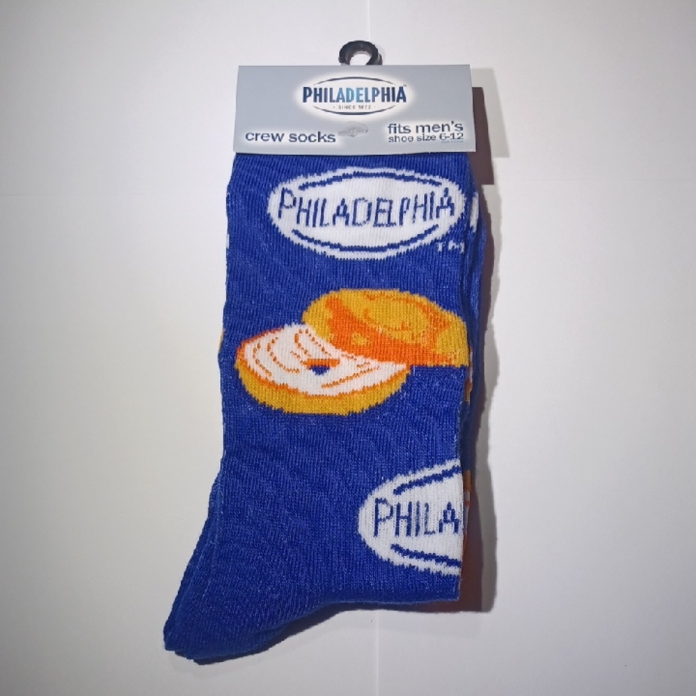 Philadelphia Cream Cheese Socks NWT